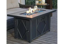 Shinerich International Inc 60,000 BTU Rectangular Propane Fire Pit
