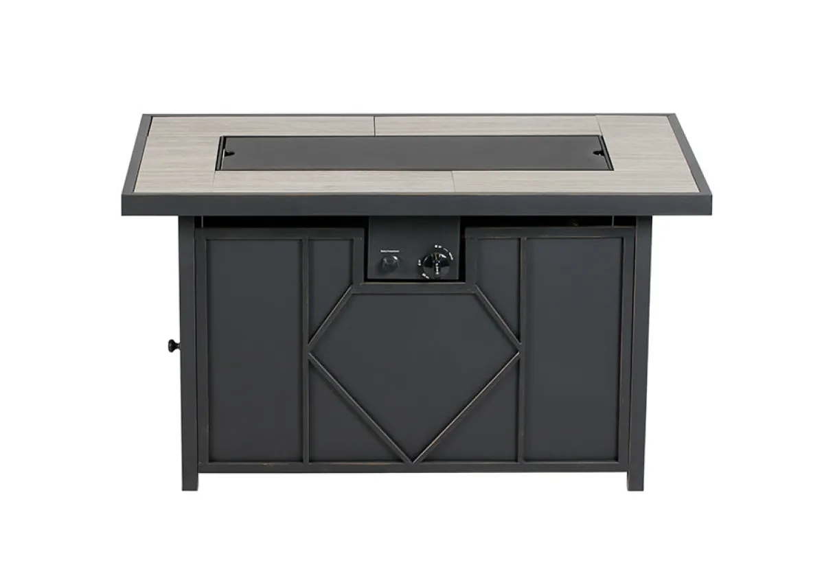 Shinerich International Inc 60,000 BTU Rectangular Propane Fire Pit