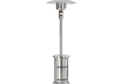 Shinerich International Inc 48,000 BTU Stainless Steel Floorstanding Patio Heater