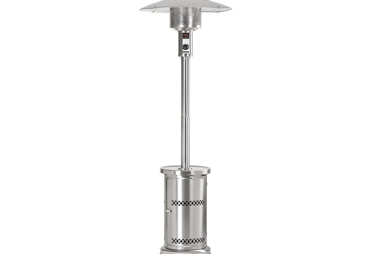 Shinerich International Inc 48,000 BTU Stainless Steel Floorstanding Patio Heater