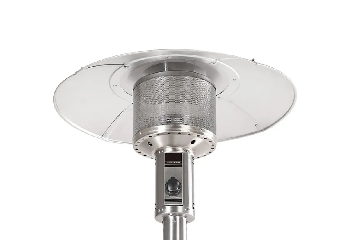 Shinerich International Inc 48,000 BTU Stainless Steel Floorstanding Patio Heater
