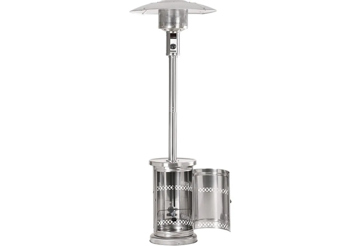 Shinerich International Inc 48,000 BTU Stainless Steel Floorstanding Patio Heater