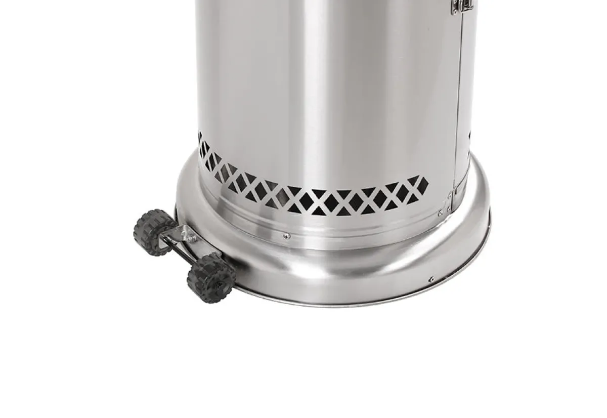 Shinerich International Inc 48,000 BTU Stainless Steel Floorstanding Patio Heater