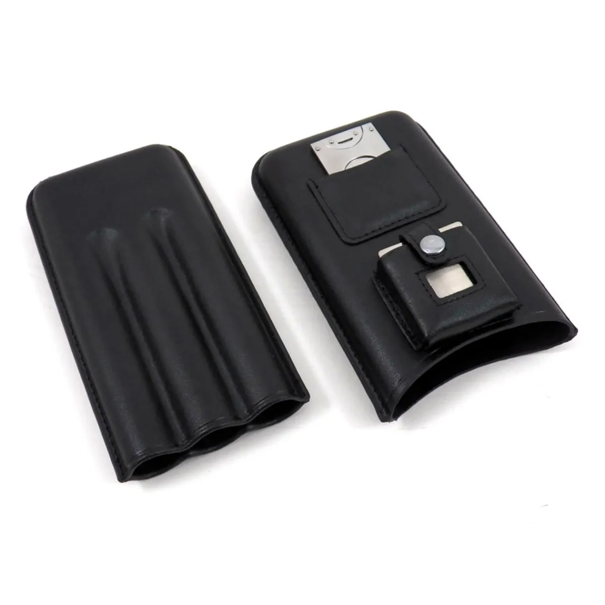 Bey-Berk International Inc 3 Cigar Holder with Cutter and Lighter