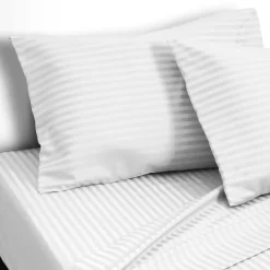 Sharper Image 100% Cotton Solid Sheet Set by