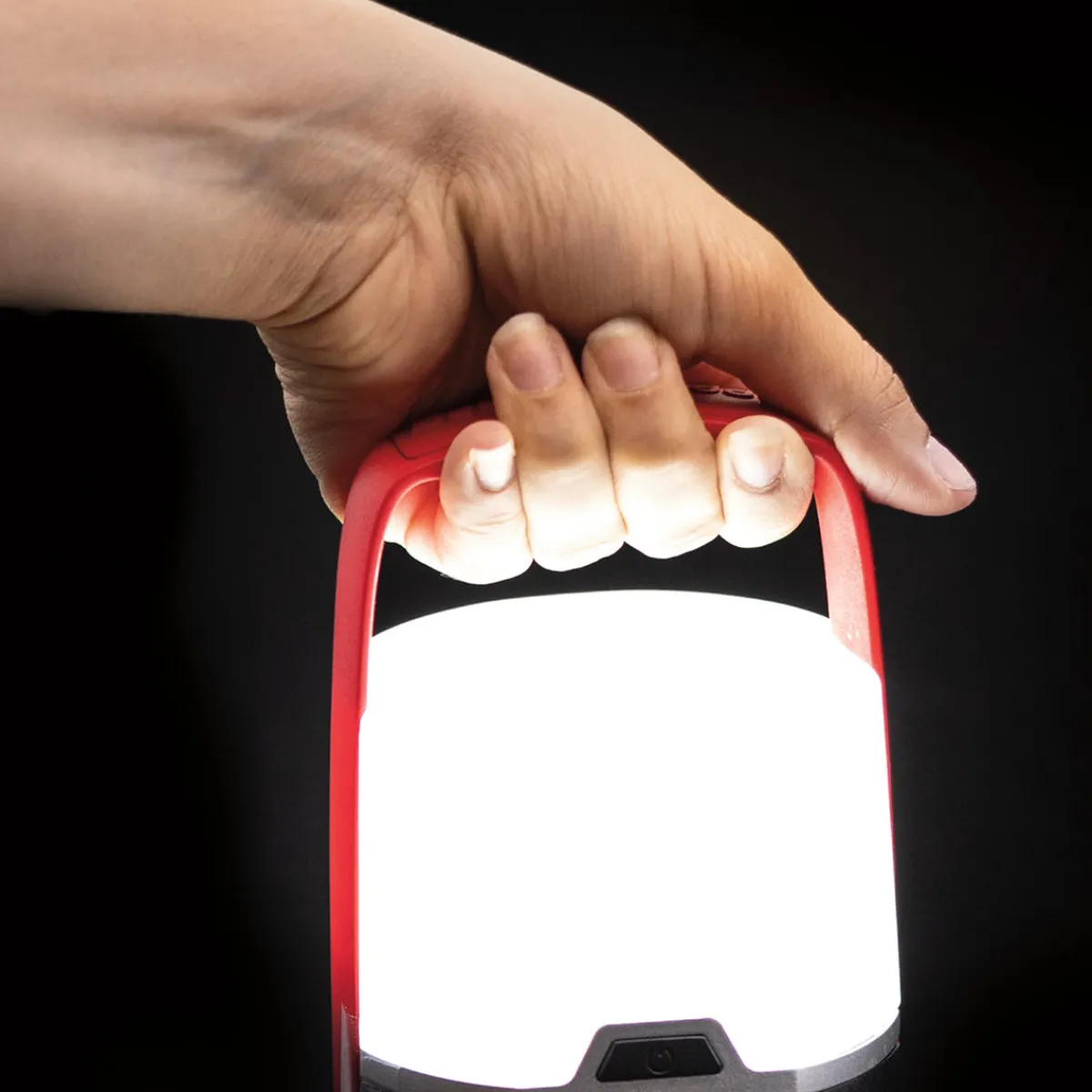 Hugimals Inc 1,000 Lumen Battery Organizer Lantern