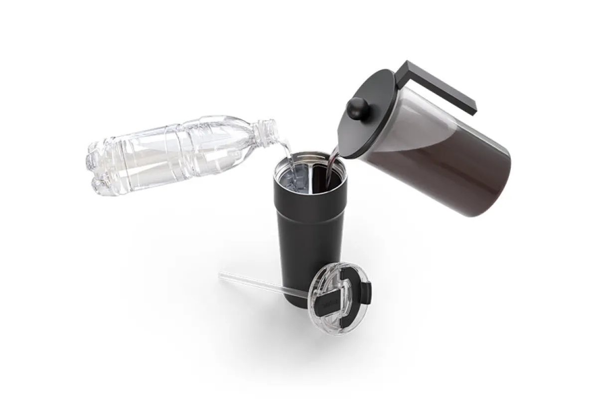 Truffle, LLC 30 oz Dual Chamber Hot/Cold Insulated Tumbler