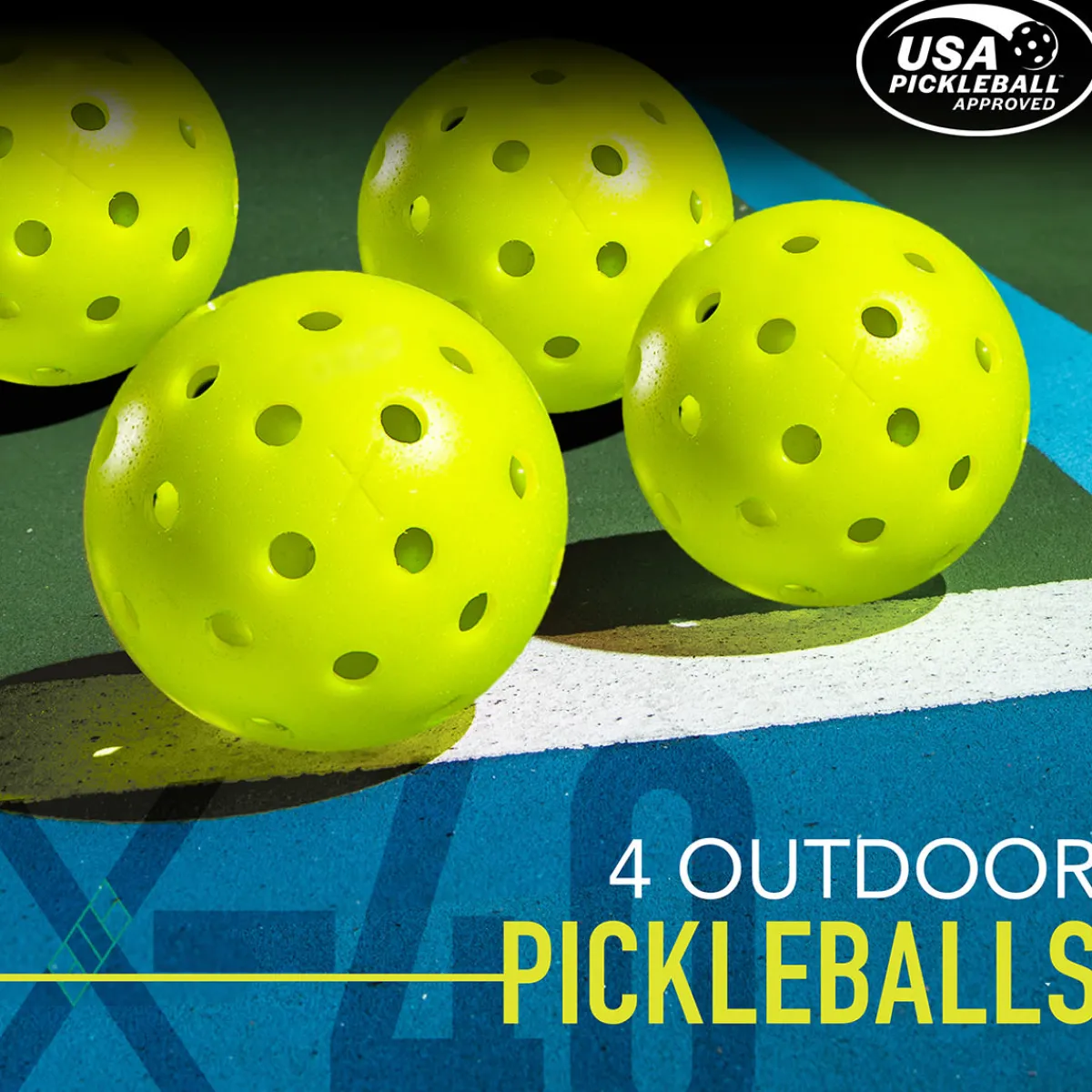 FRANKLIN SPORTS 2 Player Paddle and Pickle Ball Set