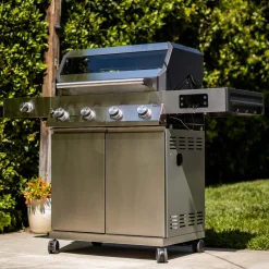 Monument Grill LLC 450 sq. in. Smart Grill with Clearview Lid