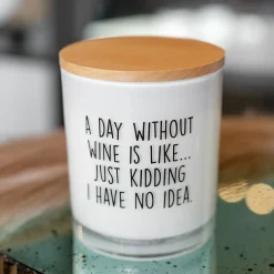 Unplug Soy Candles LLC A Day Without Wine Soy Candle