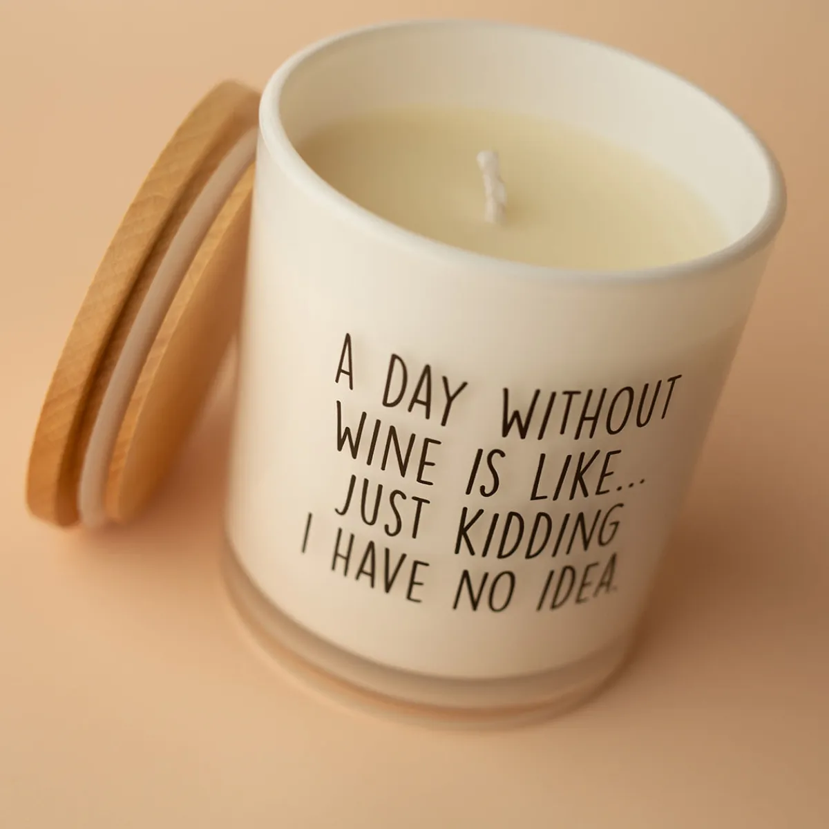 Unplug Soy Candles LLC A Day Without Wine Soy Candle
