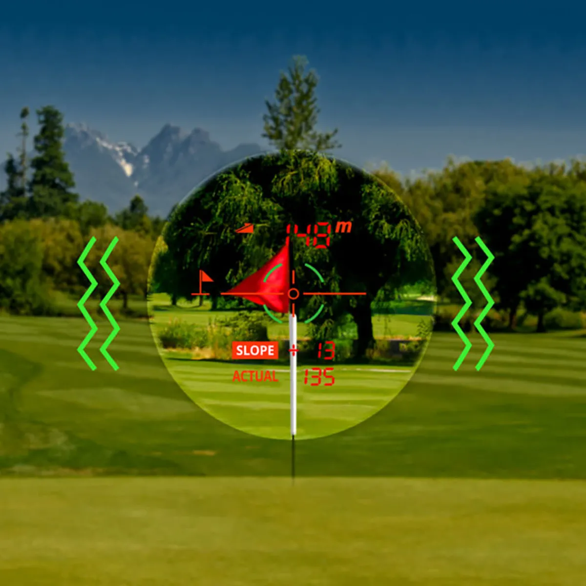 Sharper Image Active Hybrid GPS Laser Rangefinder