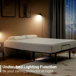 GoPlus (Costway) Adjustable Bed Base Frame with Head and Foot Incline