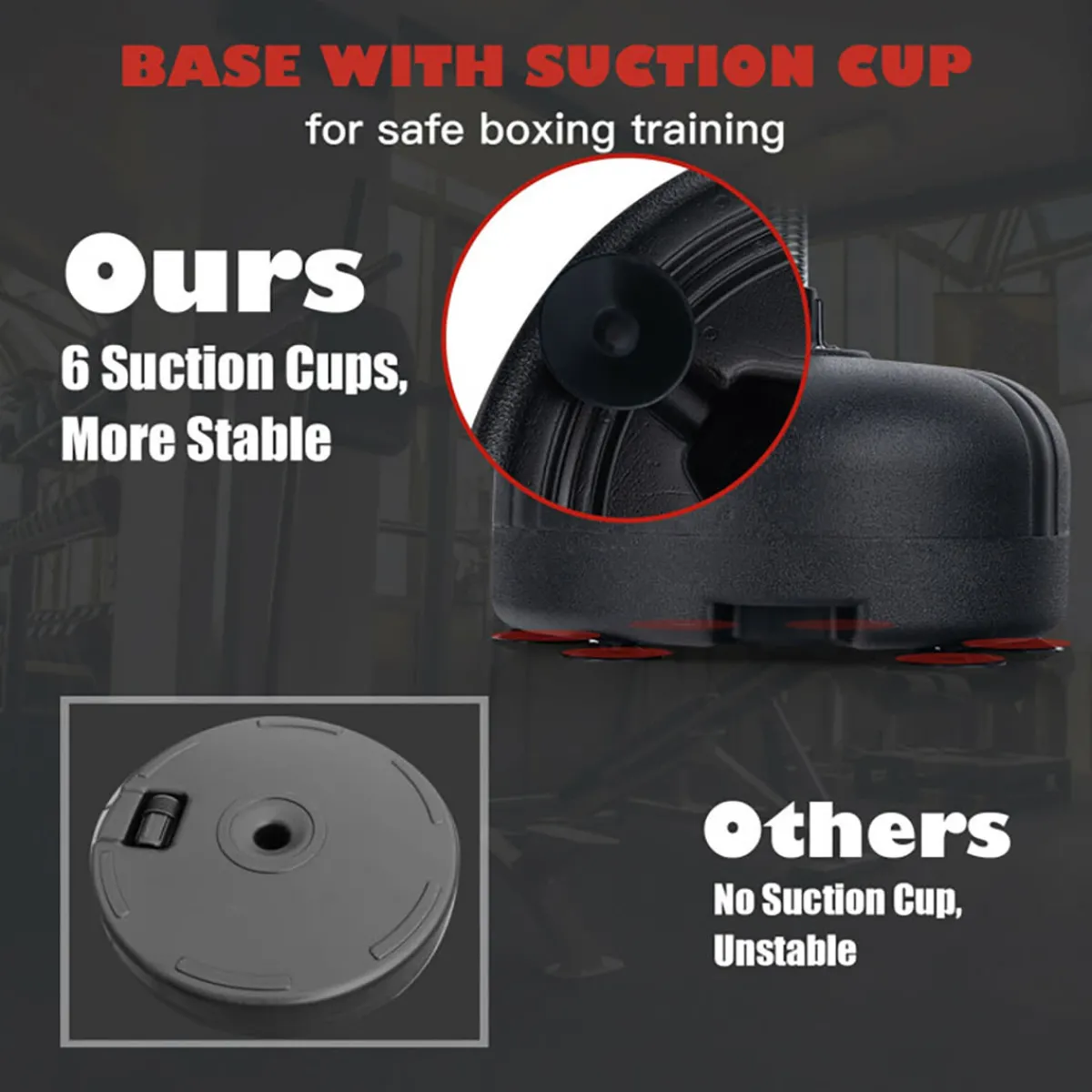 Teleshop Inc. Adjustable Freestanding Punching Bag with Boxing Gloves