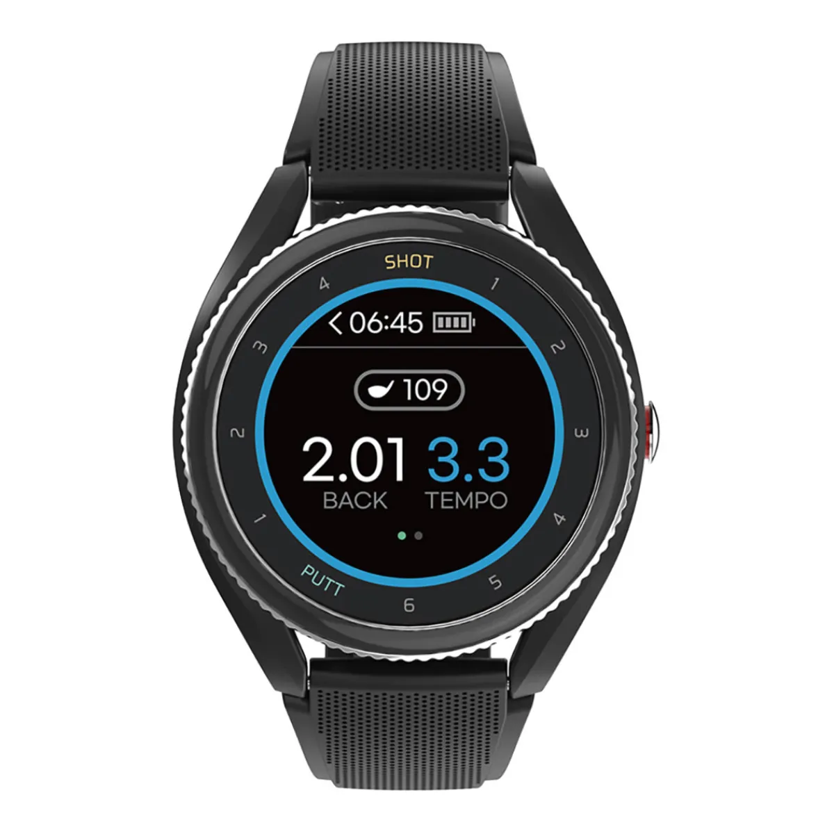 Sharper Image Advanced GPS Golf Watch with Swing and Putt Tracking