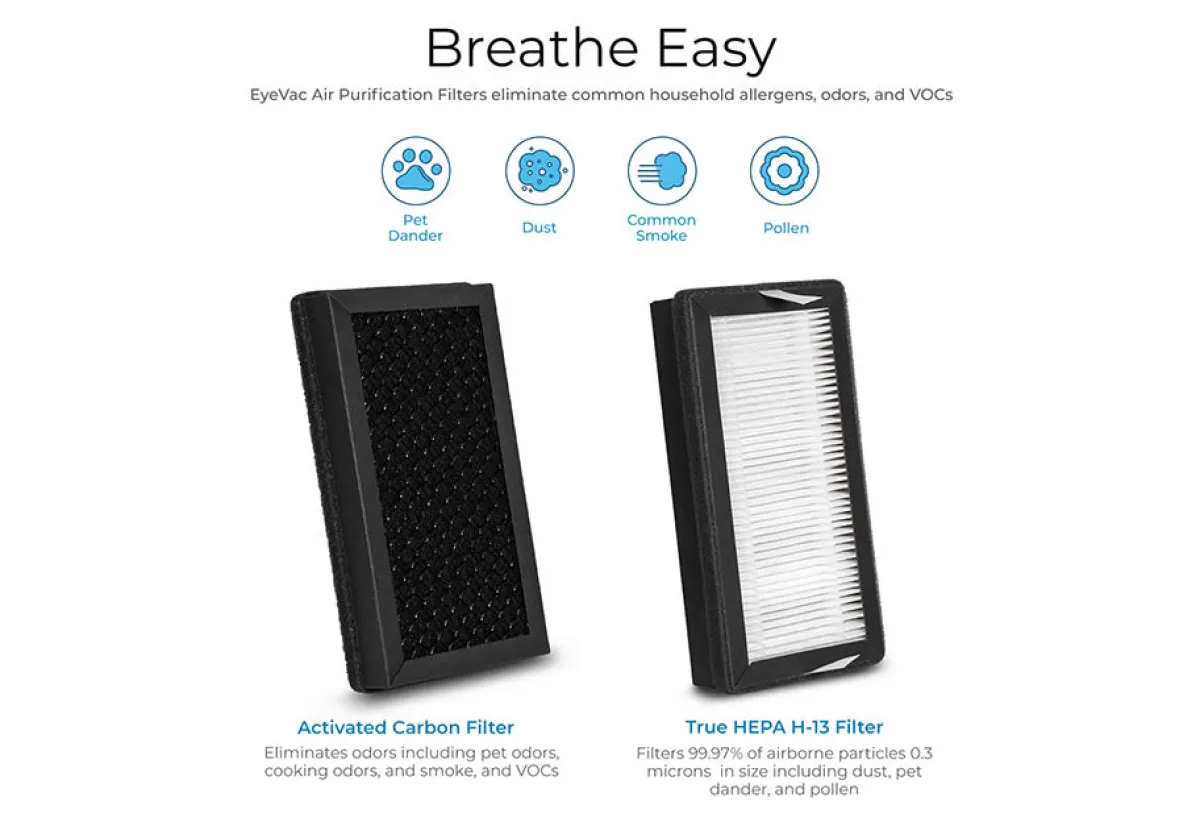 Eyevac LLC Air Purifying Touchless Vacuum