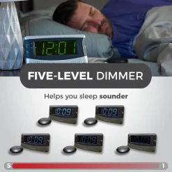 Helight USA Inc. Alarm Clock for Heavy Sleepers