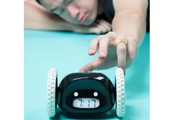 Gingko Design Ltd. Alarm Clock on Wheels