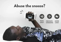 Gingko Design Ltd. Alarm Clock on Wheels