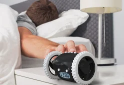 Gingko Design Ltd. Alarm Clock on Wheels