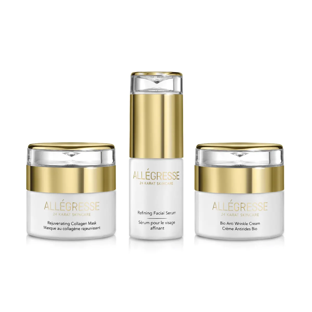 Bibas Wholesale And Retail Inc Allegresse 24K Anti-Aging Skincare Set