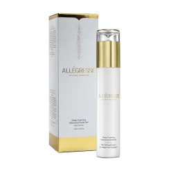 Bibas Wholesale And Retail Inc Allegresse 24K Deep Foaming Cleansing Facial Gel