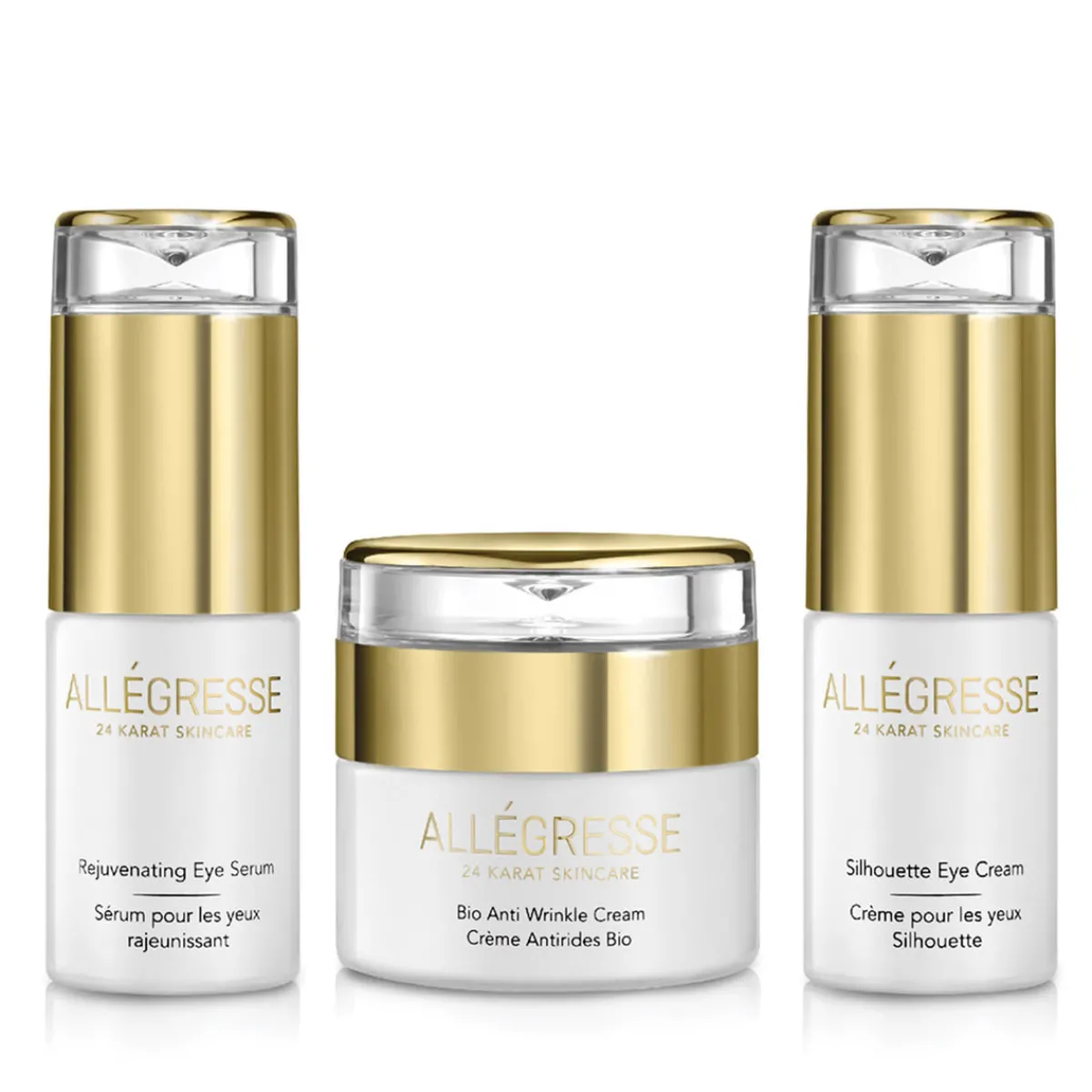 Bibas Wholesale And Retail Inc Allegresse 24K Eye and Anti-Aging Set