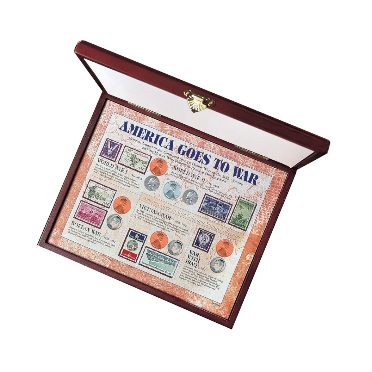 UPM Global LLC America Goes to War U.S. Mint Coin and Stamp Collection