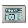 Better Battery Co. Inc. Atomic Digital Wall Clock w/White Backlight