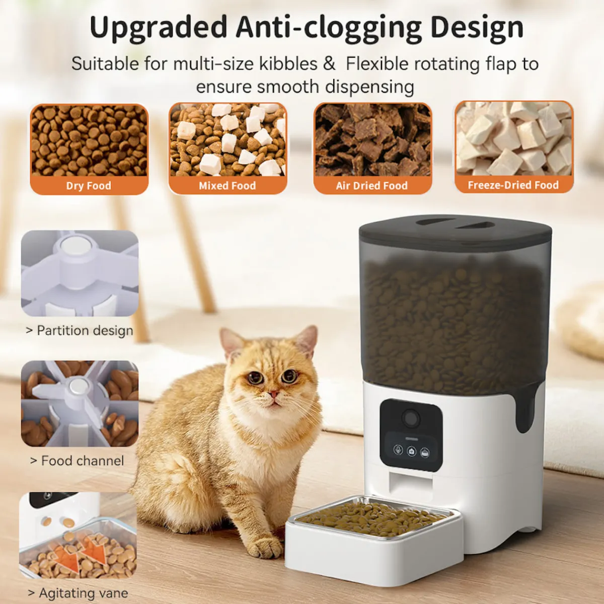 Sonicgrace Inc. Automatic Smart Pet Feeder