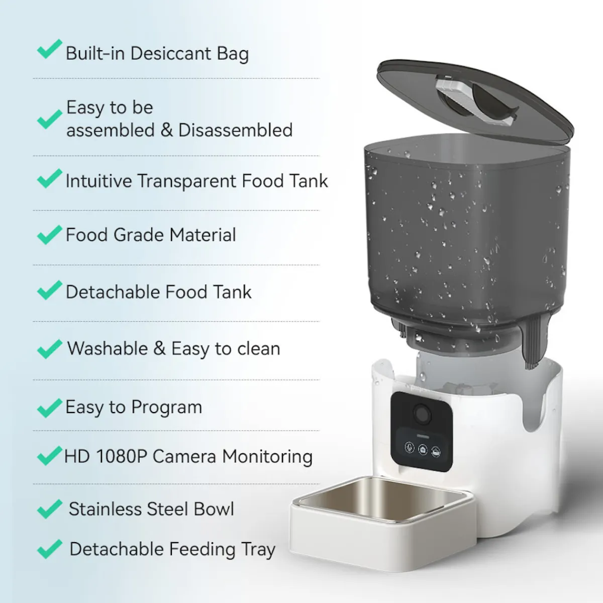 Sonicgrace Inc. Automatic Smart Pet Feeder