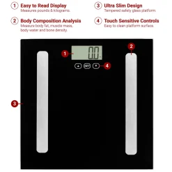 Bibas Wholesale And Retail Inc Bath and Kitchen Scale Bundle