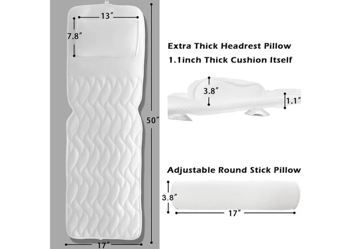 Teleshop Inc. Bathtub Pillow Mat