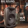 Sharper Image Beat-Synced LED Loudspeaker With Stand