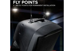 Sharper Image Beat-Synced LED Loudspeaker With Stand