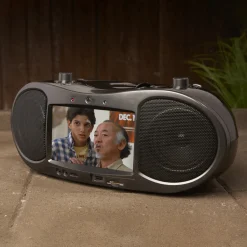 TIC Computer, Inc. DBA Wolverine Data Bluetooth CD/DVD Boombox Radio