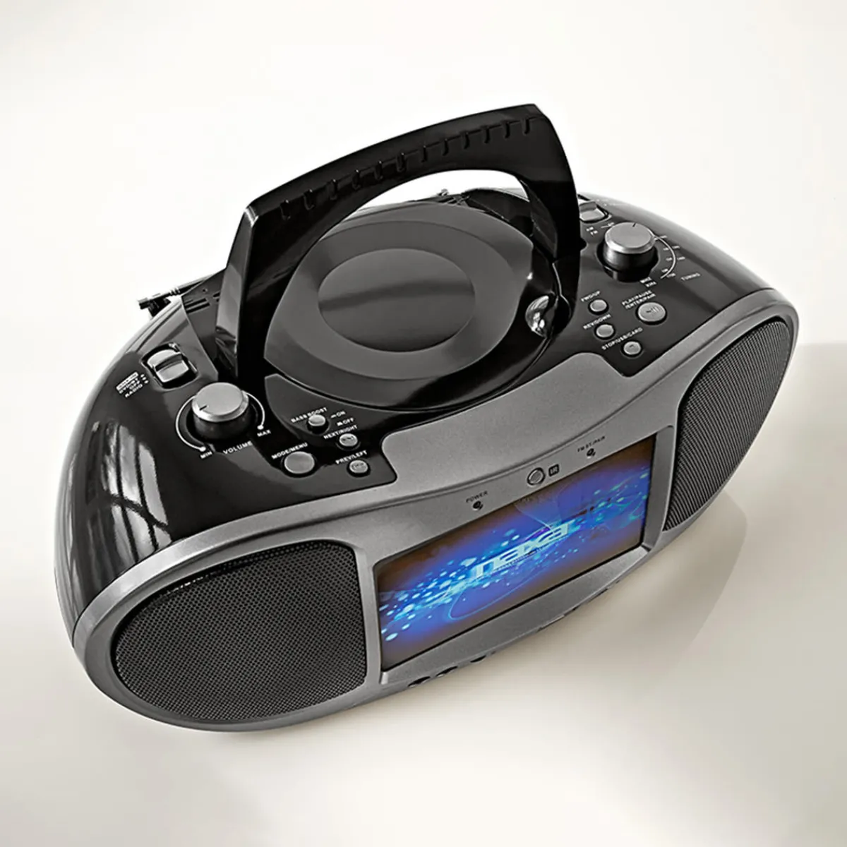 TIC Computer, Inc. DBA Wolverine Data Bluetooth CD/DVD Boombox Radio
