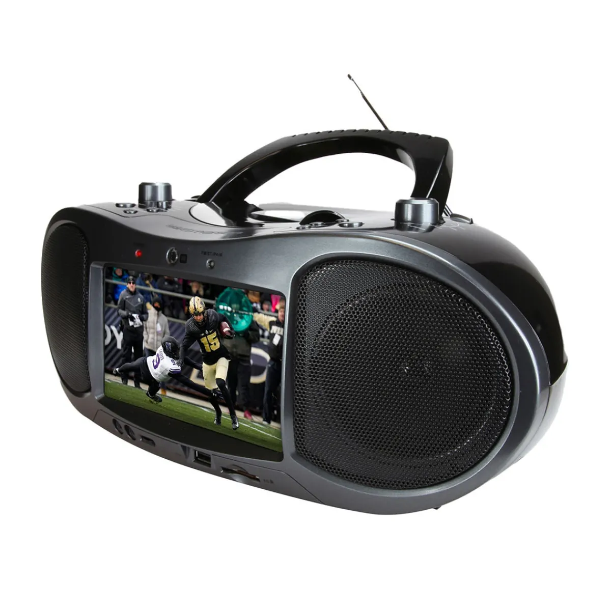 TIC Computer, Inc. DBA Wolverine Data Bluetooth CD/DVD Boombox Radio
