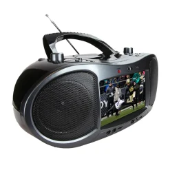 TIC Computer, Inc. DBA Wolverine Data Bluetooth CD/DVD Boombox Radio