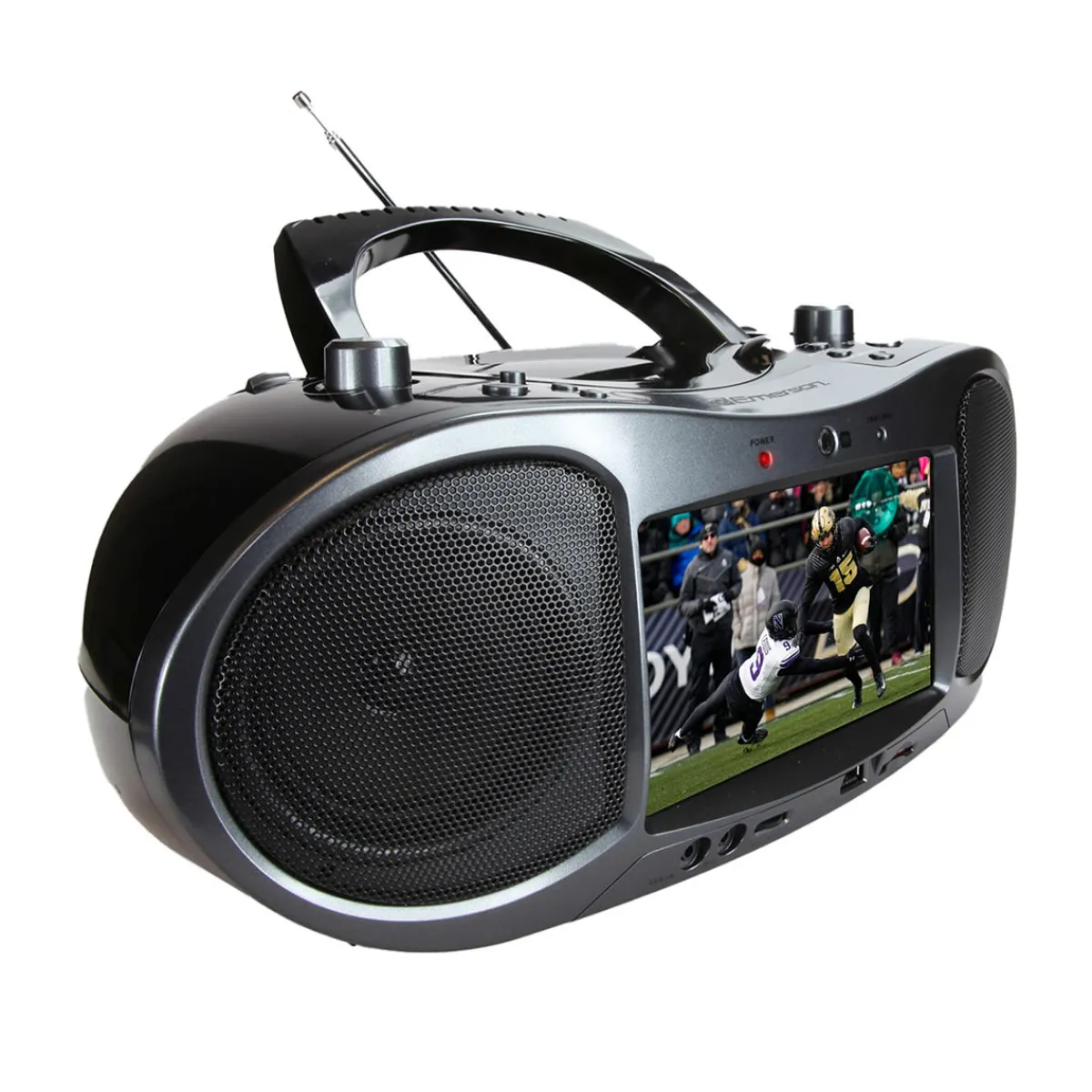 TIC Computer, Inc. DBA Wolverine Data Bluetooth CD/DVD Boombox Radio