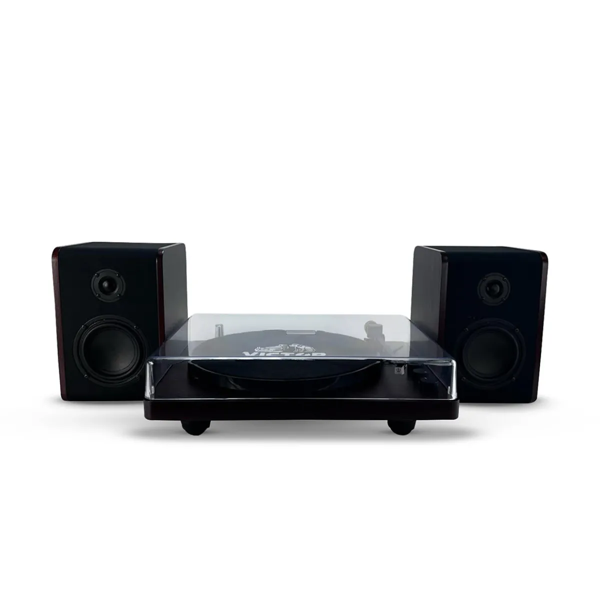 Sharper Image Bluetooth Record Player Stereo System