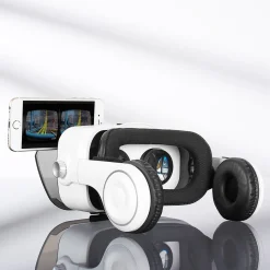 Sharper Image Bluetooth VR Headset with Earphones by