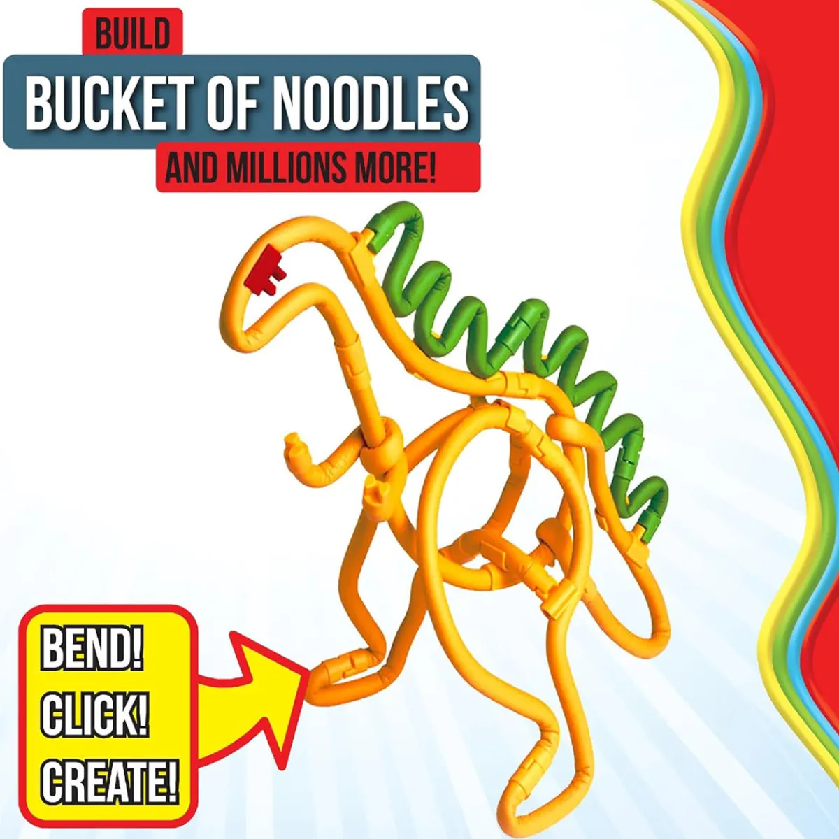 Fotorama USA, LLC Bucket of Noodles STEM Building Set