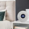 Sharper Image Bulova Multi-Wake LED Tabletop Alarm Clock
