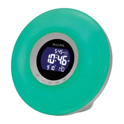 Sharper Image Bulova Multi-Wake LED Tabletop Alarm Clock
