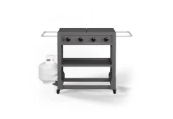 Grill Daddy Brush Co. 4-Burner Outdoor Griddle with Cover
