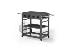 Grill Daddy Brush Co. 4-Burner Outdoor Griddle with Cover