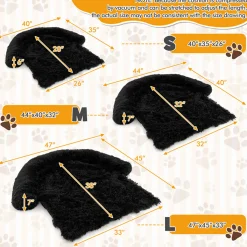 GoPlus (Costway) Calming Dog Couch Bed with Anti-Slip Bottom