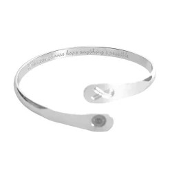 Hollywood Sensation Cancer Awareness Engraved Bracelet