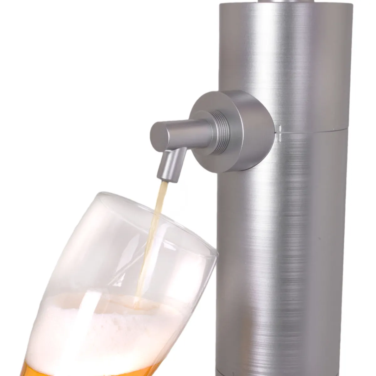 Seljan Tool Company Canned Beer Draft System by Sharper Image